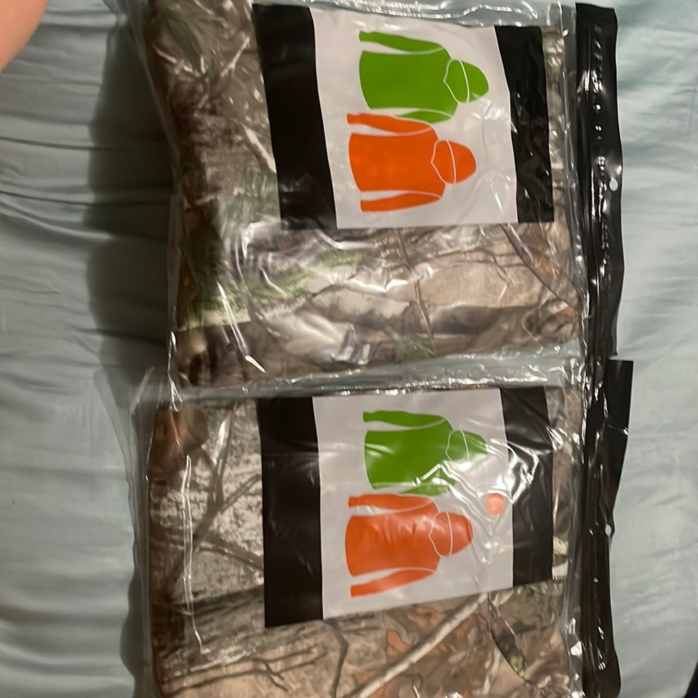 Camouflage medium brand new hoodies.